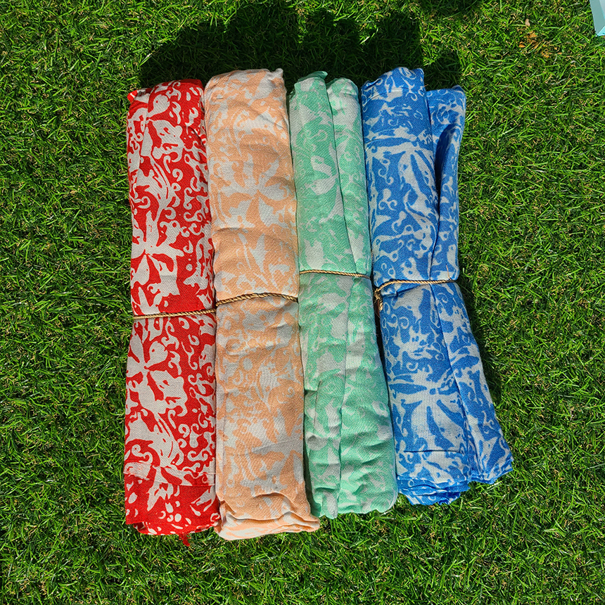 발리 사롱(sarong) - 플로랄패턴(4 color)
